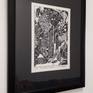 Mounted and framed
