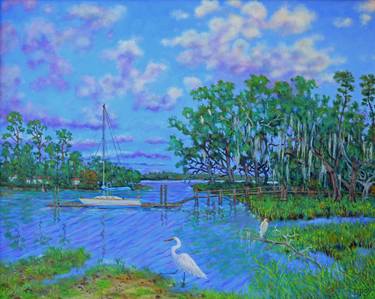 Original Landscape Painting by Dwain Ray