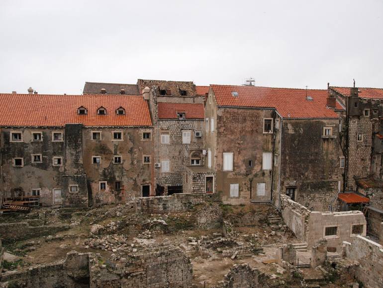 Original Architecture Photography by Iwona Gladysiewicz | Documentary Art on Paper | Dubrovnik - War and the beauty...