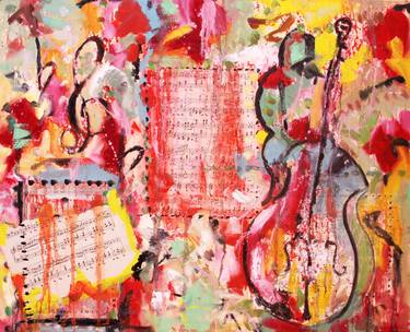 Print of Music Paintings by Cheri Pedemonte