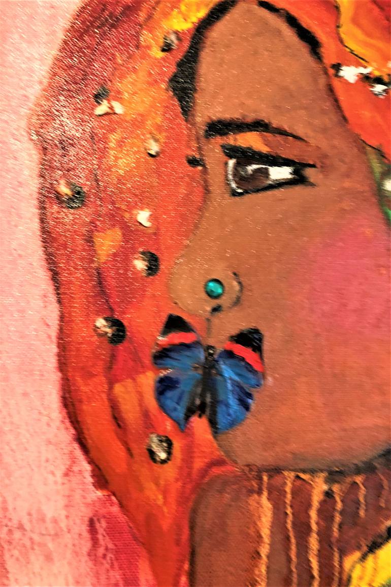 Original Abstract Expressionism Women Painting by Cheri Pedemonte