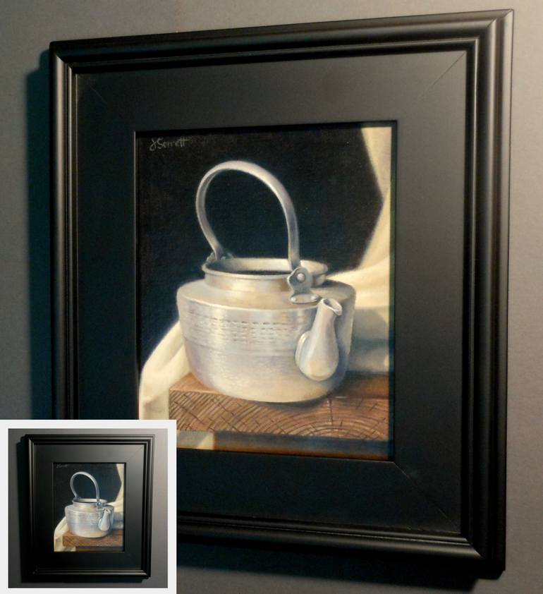 Original Fine Art Still Life Painting by Jim Serrett