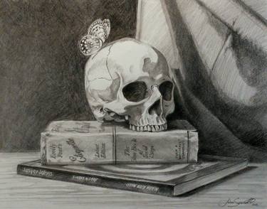 Original Still Life Drawing by Jim Serrett