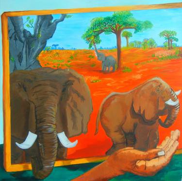 Original Animal Paintings by Chanda Maria