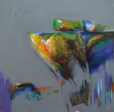 Original Abstract Painting by Sardar Jadhav