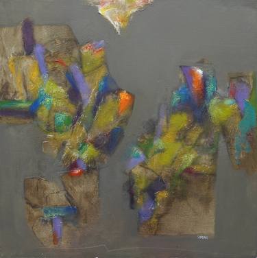 Original Abstract Painting by Sardar Jadhav
