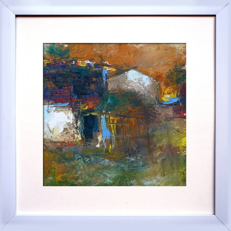 Original Abstract Painting by Sardar Jadhav