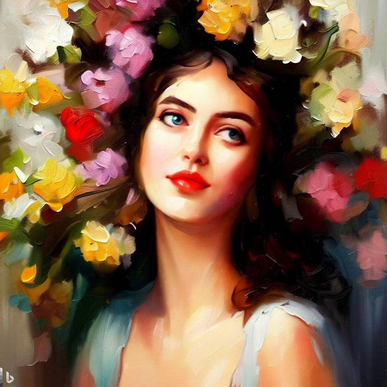 Creative Studio to Buy Women's Painting Prints Online Painting by
