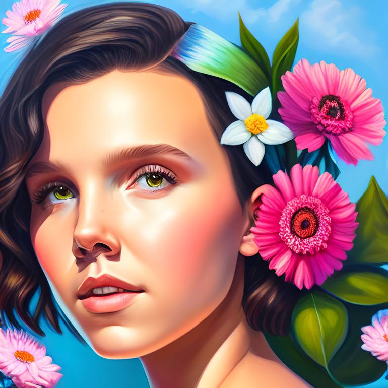 Millie Bobby Brown - Aesthetic | Art Print