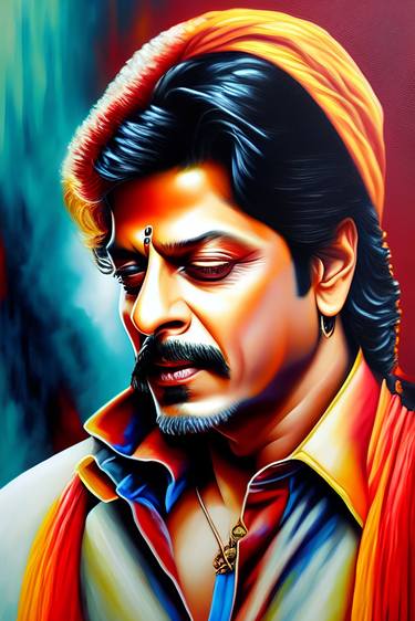 Print of Celebrity Paintings by Magical Art World