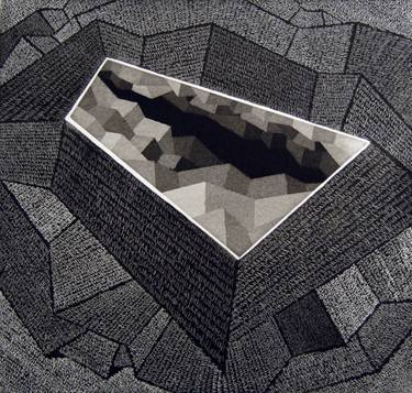 Original Geometric Printmaking by Katerina Kyselica