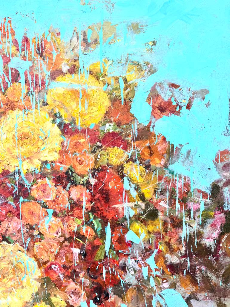 Original Impressionism Botanic Painting by Irina Alexandrina