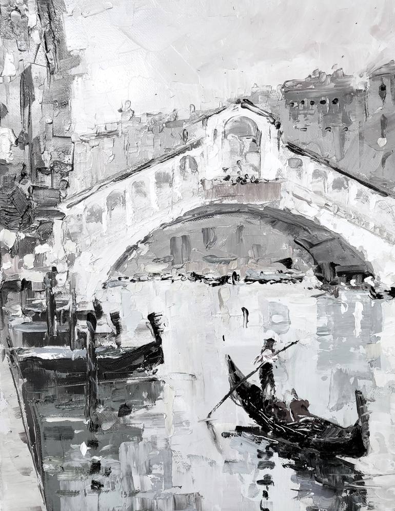Original Impressionism Architecture Painting by Irina Alexandrina