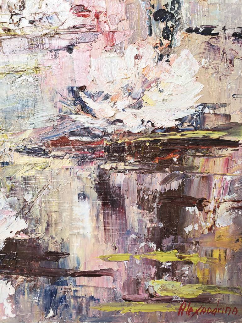 Original Impressionism Landscape Painting by Irina Alexandrina