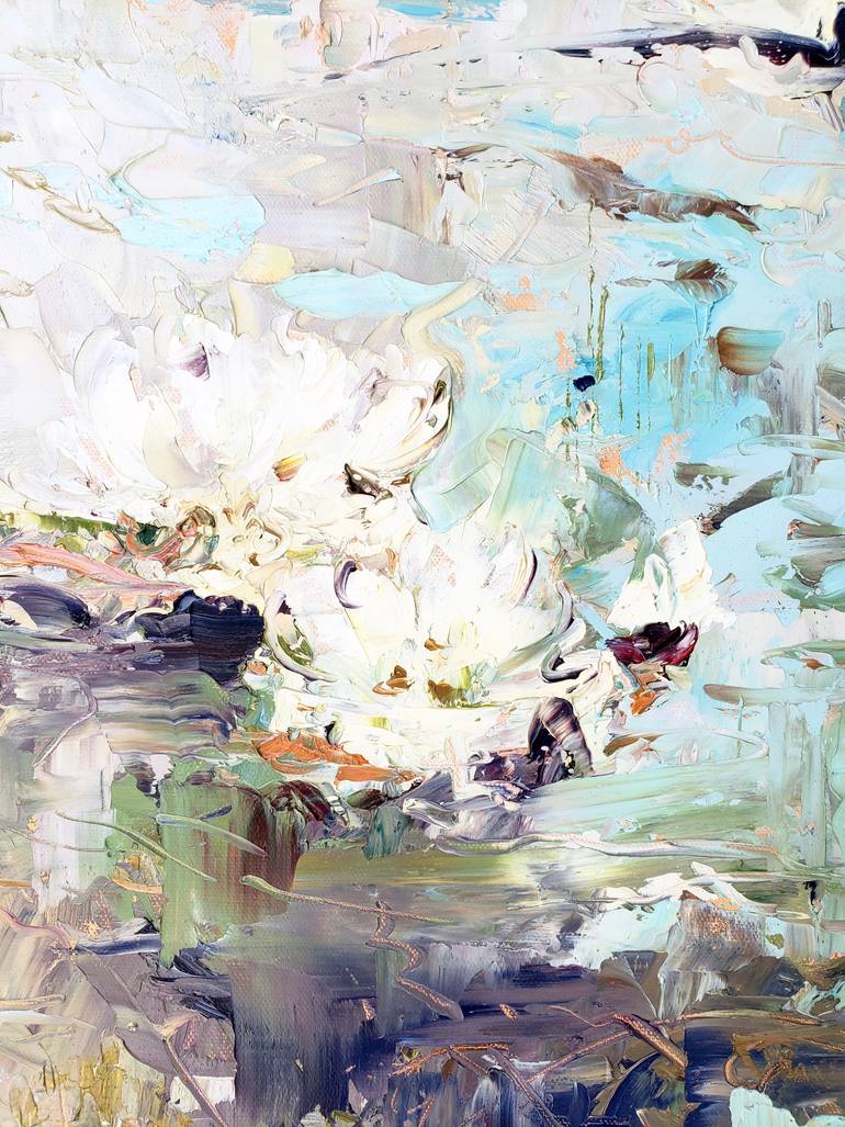 Original Expressionism Floral Painting by Irina Alexandrina