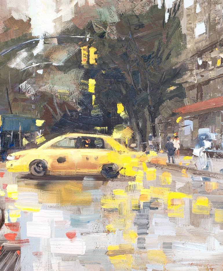 Original Impressionism Landscape Painting by Irina Alexandrina