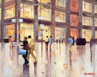 Original Impressionism Architecture Paintings by Irina Alexandrina