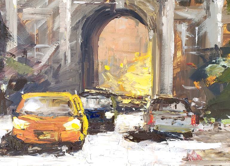 Original Expressionism Landscape Painting by Irina Alexandrina
