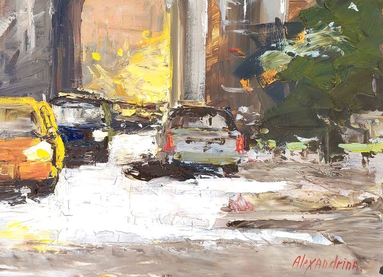Original Expressionism Landscape Painting by Irina Alexandrina