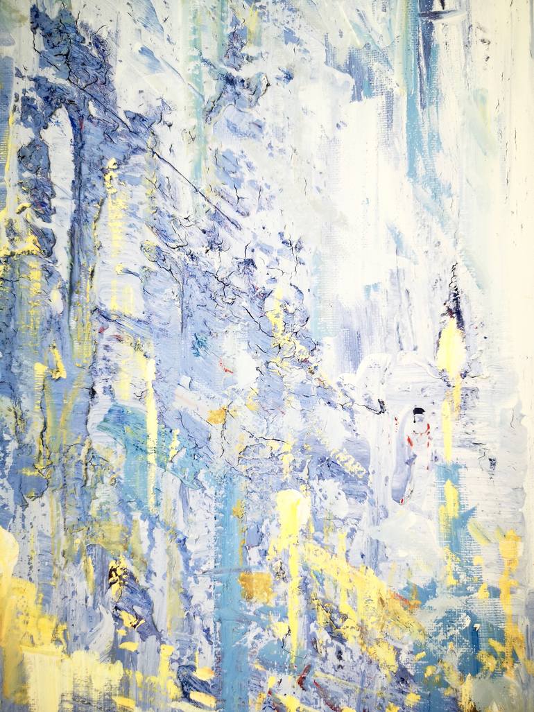 City. Blue. Painting by Irina Alexandrina | Saatchi Art