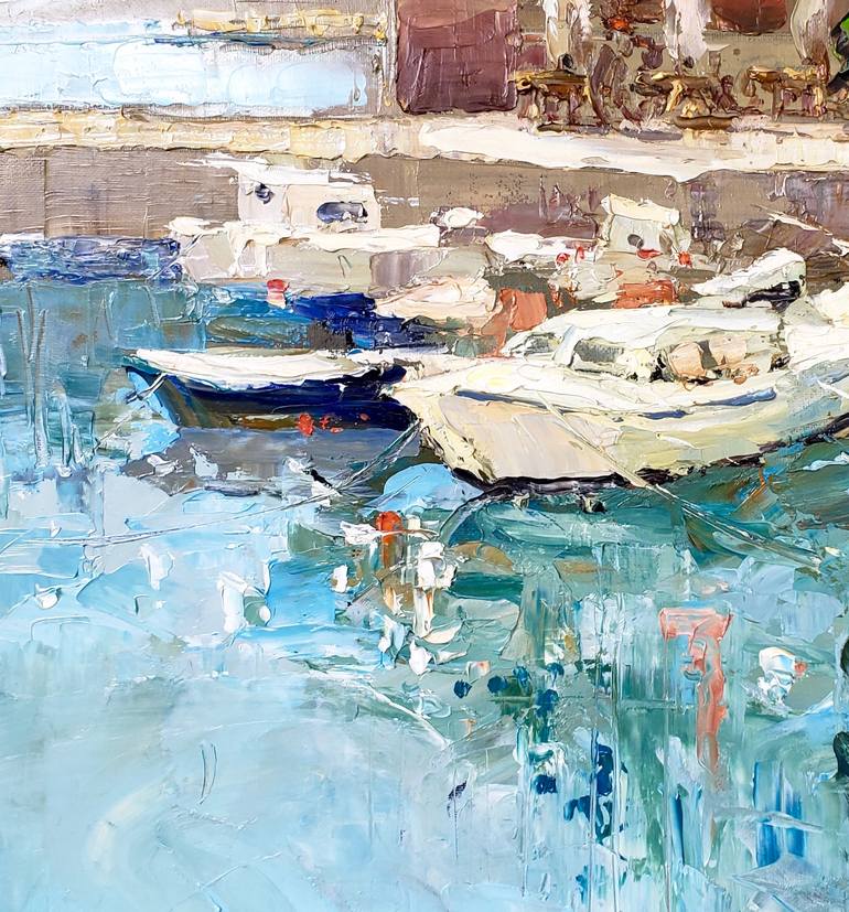 Original Impressionism Seascape Painting by Irina Alexandrina