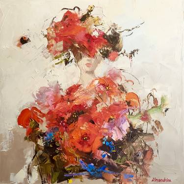 Original Floral Paintings by Irina Alexandrina