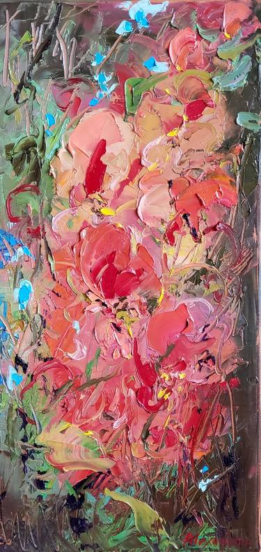 Original Expressionism Floral Paintings by Irina Alexandrina