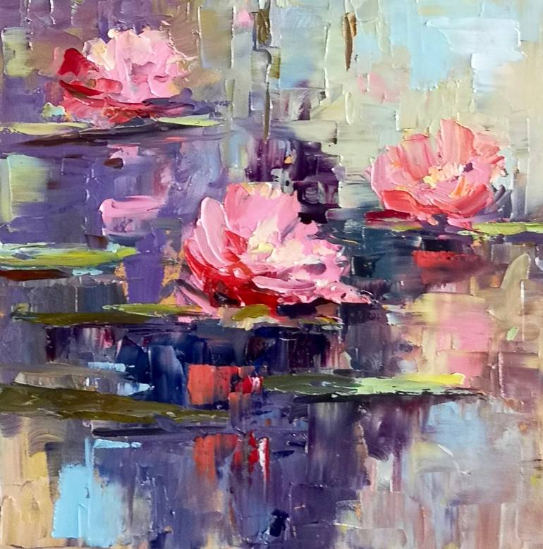 Original Floral Painting by Irina Alexandrina