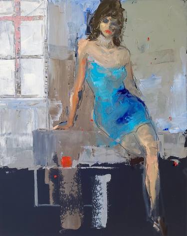 Original Expressionism Women Paintings by Irina Alexandrina