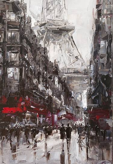 Original Expressionism Architecture Paintings by Irina Alexandrina