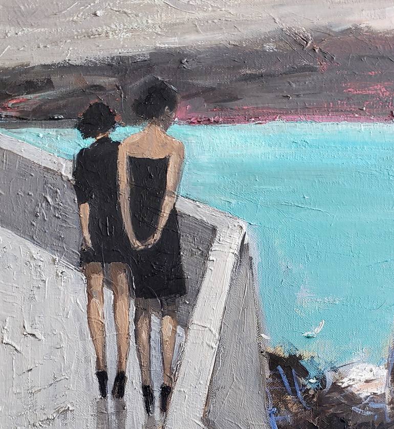 Original Expressionism Women Painting by Irina Alexandrina