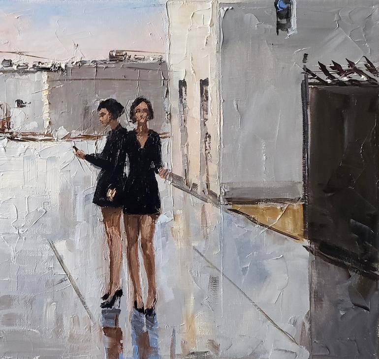 Original Figurative Women Painting by Irina Alexandrina