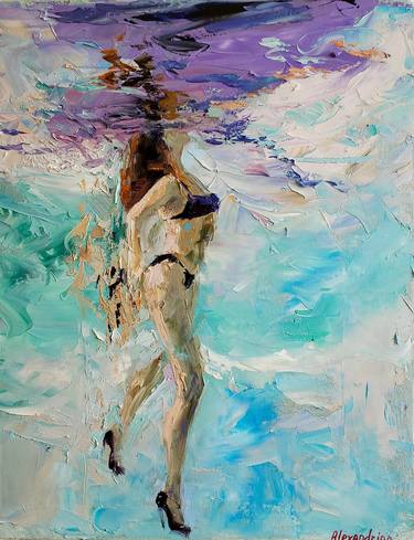 Original Figurative Women Paintings by Irina Alexandrina