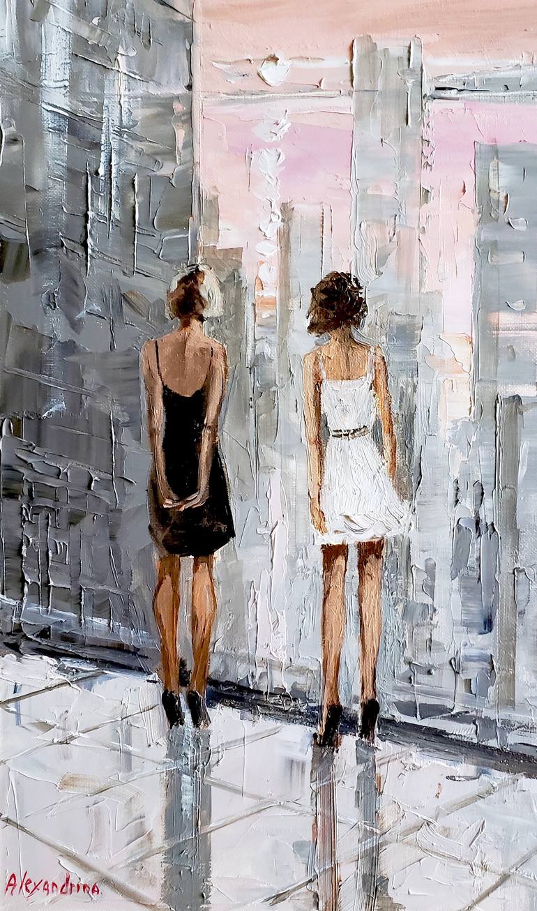 Original Figurative Women Painting by Irina Alexandrina