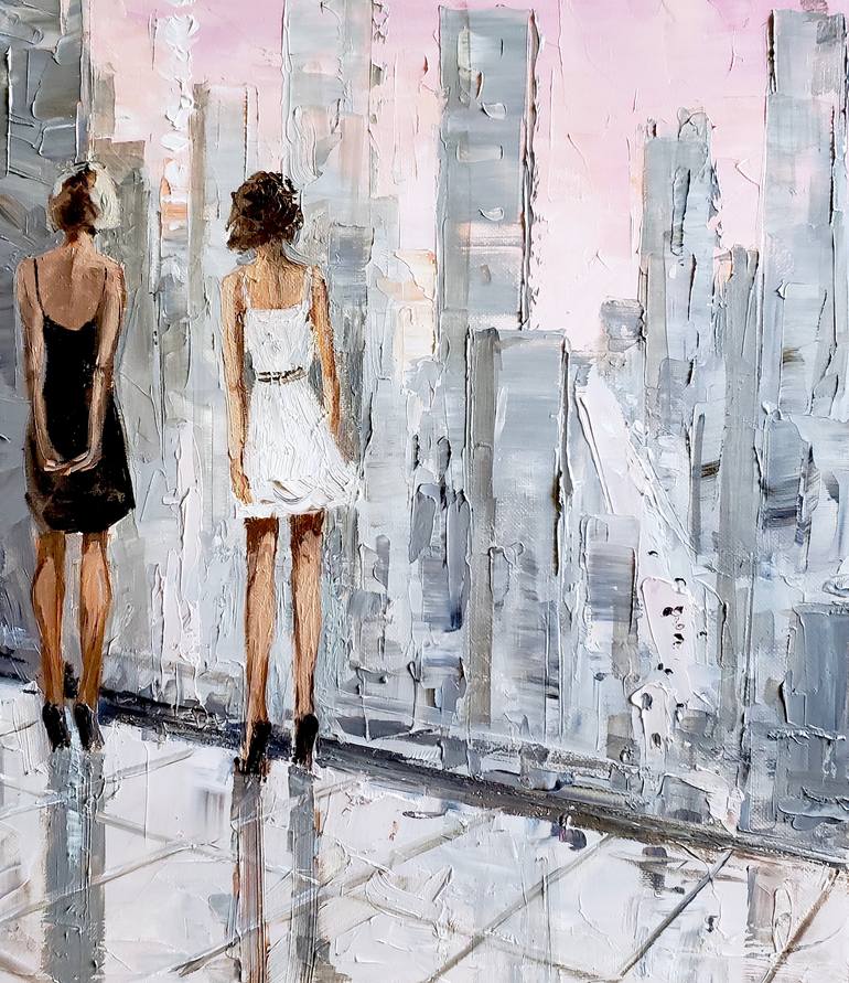 Original Figurative Women Painting by Irina Alexandrina