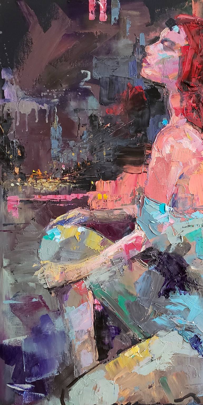 Original Figurative Women Painting by Irina Alexandrina