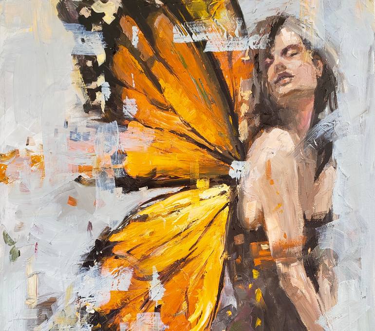 Original Conceptual Women Painting by Irina Alexandrina