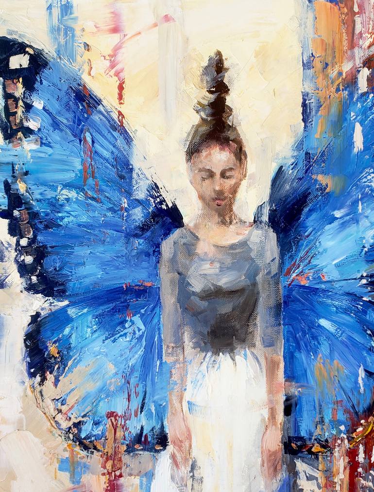 Original Art Deco Women Painting by Irina Alexandrina