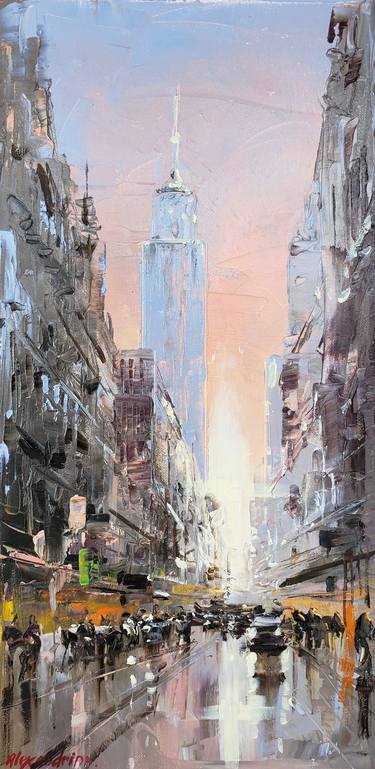 Original Architecture Paintings by Irina Alexandrina