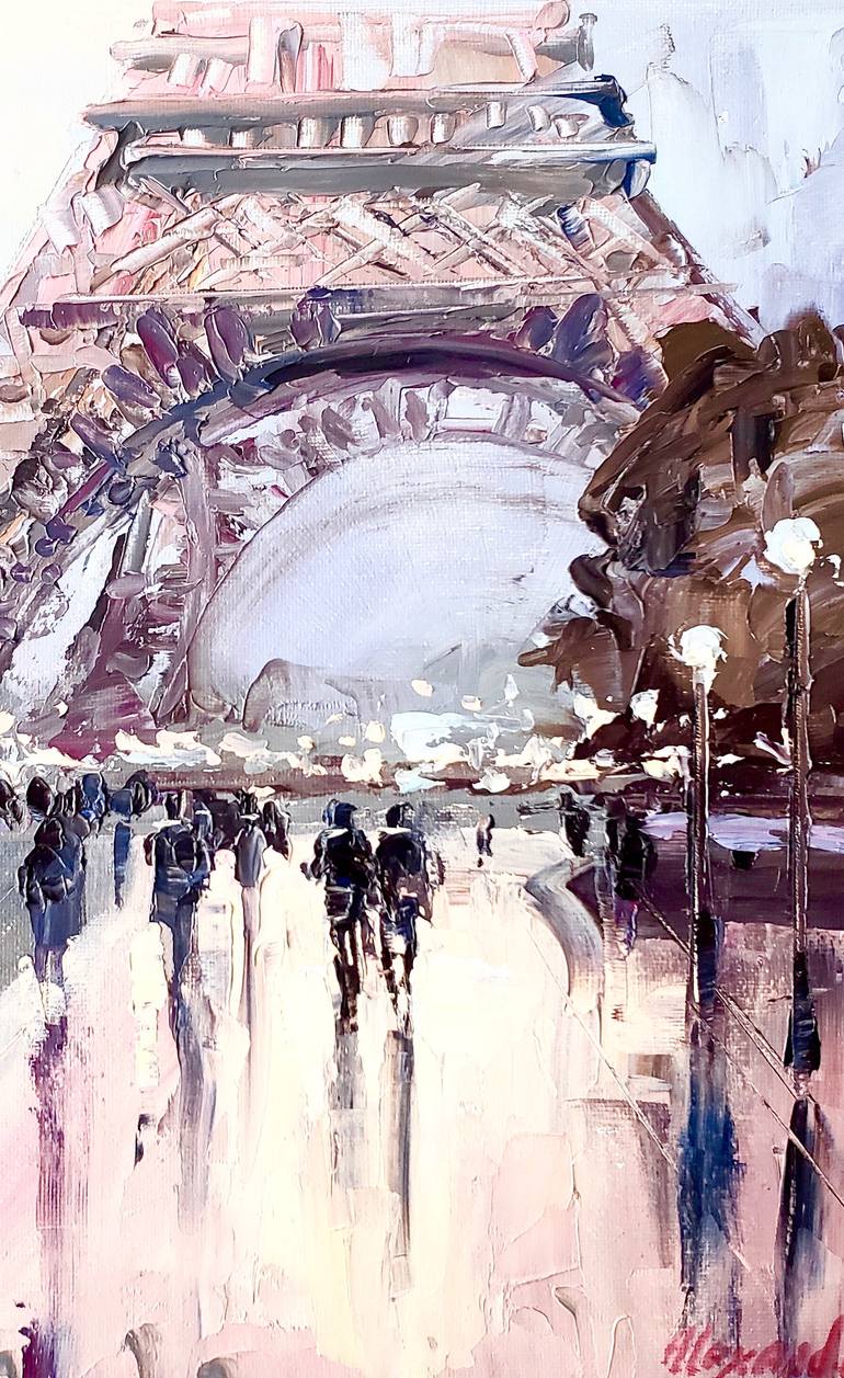 Original Contemporary Architecture Painting by Irina Alexandrina