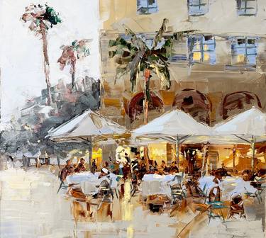 Original Architecture Paintings by Irina Alexandrina