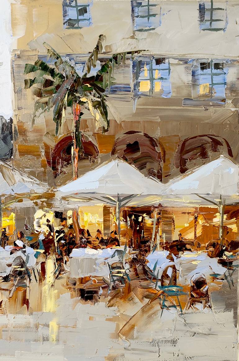 Original Contemporary Architecture Painting by Irina Alexandrina