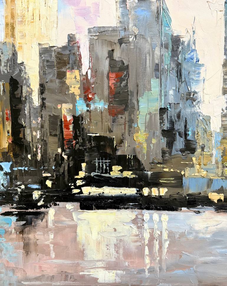 Original Contemporary Architecture Painting by Irina Alexandrina