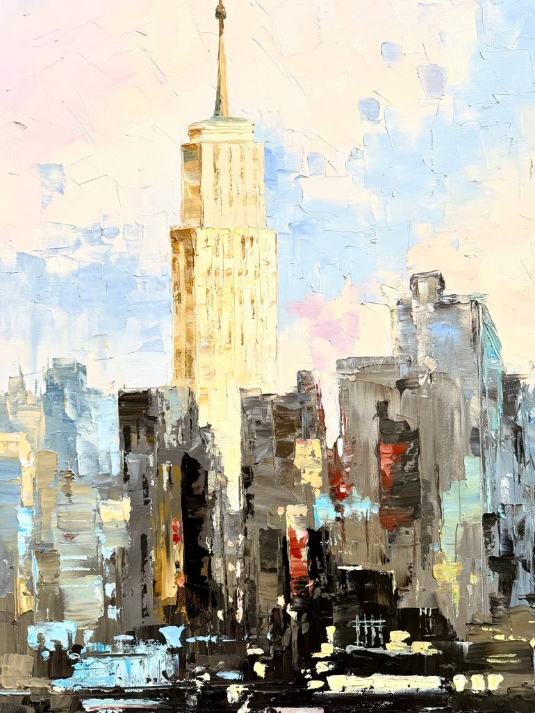 Original Contemporary Architecture Painting by Irina Alexandrina