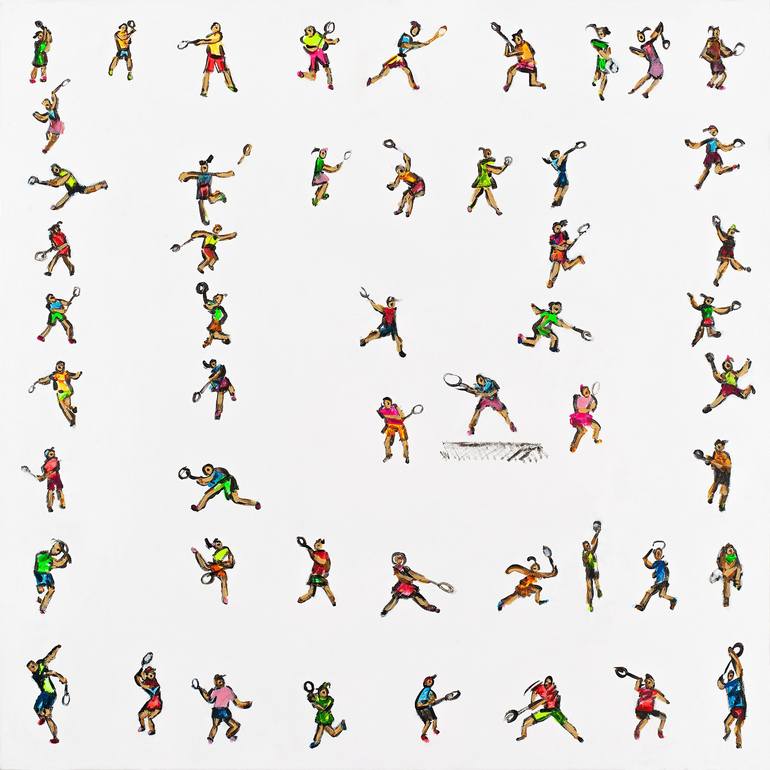 Print of Figurative Abstract Paintings by Heather Blanton
