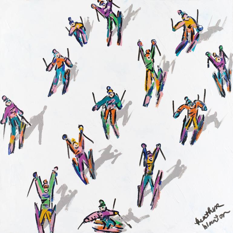 Print of Abstract Family Paintings by Heather Blanton