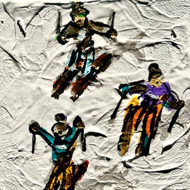 Original Abstract Travel Paintings by Heather Blanton