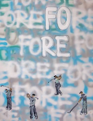 Original Pop Art Men Paintings by Heather Blanton