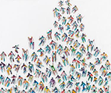 Original Abstract Family Paintings by Heather Blanton