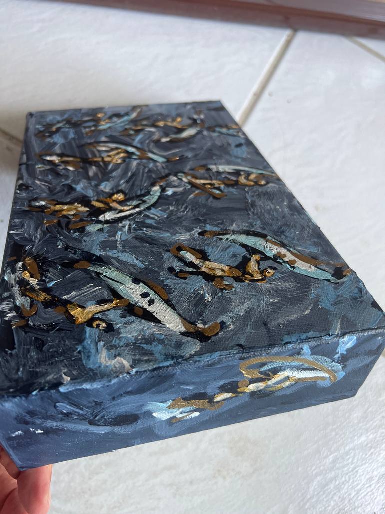 Original Abstract Expressionism Abstract Painting by Heather Blanton